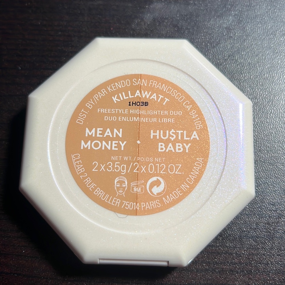 FENTY beauty kills watt freestyle highlighter duo shade mean money/hustla baby
